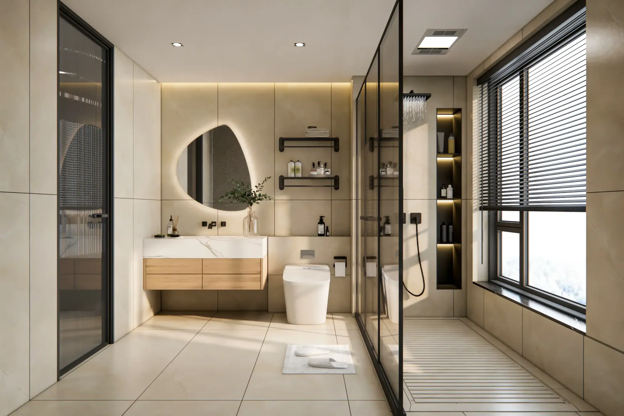 Salles de bain — showroom Atelier du Meuble